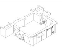 Tank Schwarzgrau - H2700-9 - Auslauf