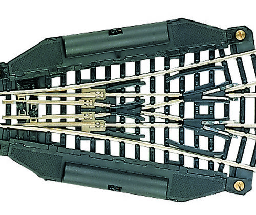 Spur N Elektrische Dreiwegweiche 15°