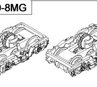 Antriebsgestell, Umbragrau - H2700-8MG - Auslauf
