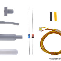 Bausatz Industrieleuchte, LED Weiß - Spur H0