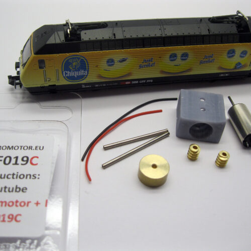 Motorumbauset Fleischmann -  SBB RE 460 etc.