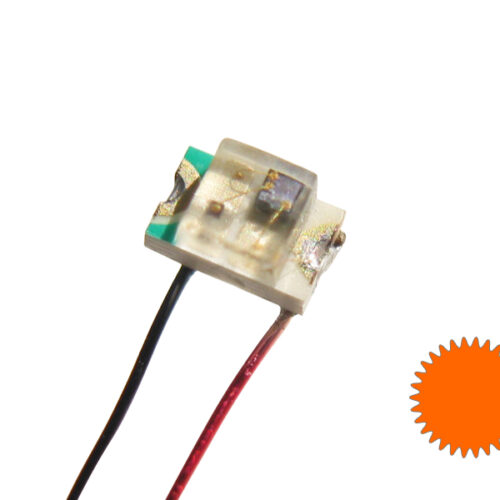 LED SMD 0805 Blink LED mit Lackdraht Orange