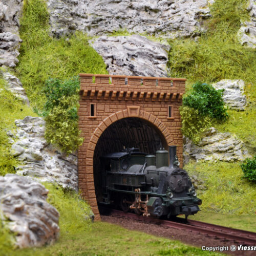 Tunnelportal, eingleisig (2 Stk.) - Spur N