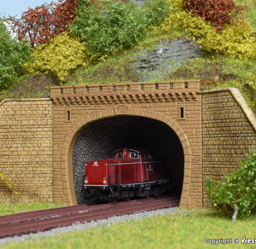 Tunnelportal, zweigleisig (2 Stk.) - Spur N