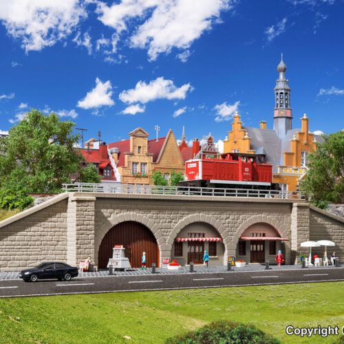 N/Z Bahndamm Stützmauern (2 Stk.)