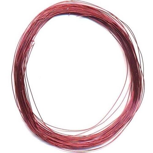 Kupferlackdraht 0,031 mm² - Rot