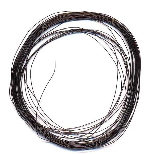 Kupferlackdraht 0,031 mm² - Schwarz