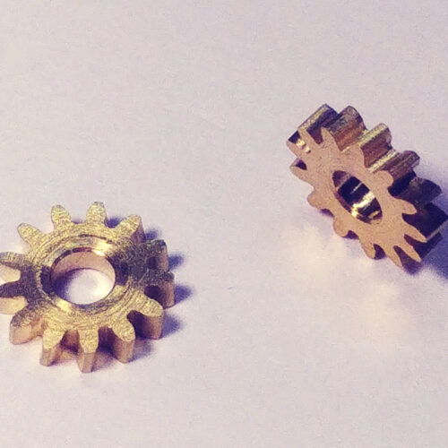 Zahnrad ohne Bund 12 Z/M 0.3 - Minitrix Lok V80 - Auslauf