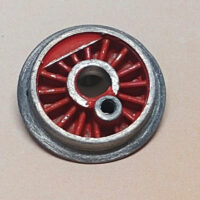 Radkranz Dampflok - Rot