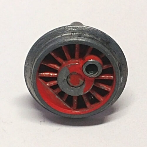 Radkranz mit Welle Dampflok - Rot