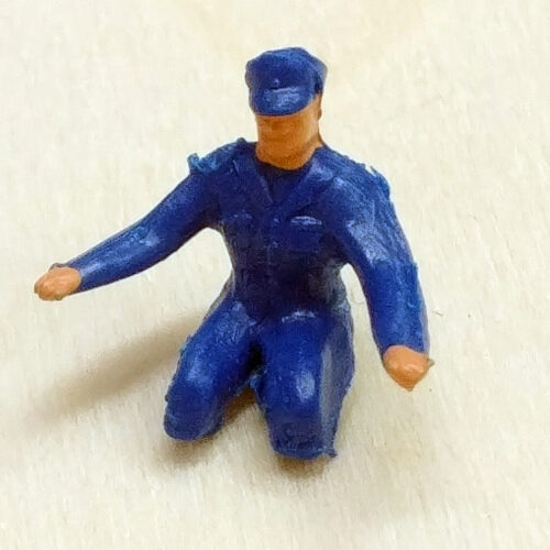 Lokführer - Enzianblau - Spur H0