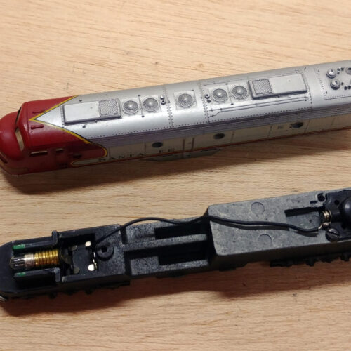 Motorumbauset PBRR01 - Rivarossi Santa Fee - Spur N