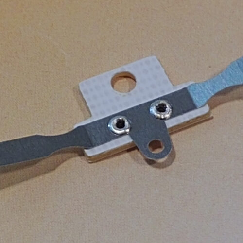 Radkontakt mit Isolierplatte - Spur H0