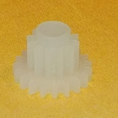 Zahnrad Z = 12/19 M 0,4 gerade