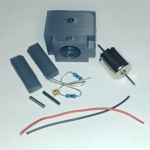 Motorumbauset PBGU04 - Gützold Motor 6130005 - DDR BR 52 Kondenstender - Spur H0