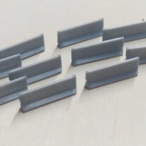 Betonleitplanken 115 - gerade (10 Stk.) - Spur H0