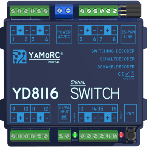 YaMoRC YD8116 - 16-fach Schaltdecoder