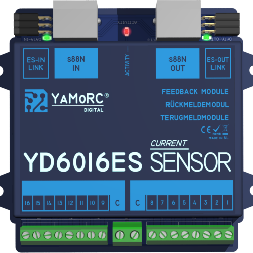 YaMoRC YD6016ES-CS - 16-fach Rückmelder Stromfühler S88N