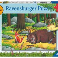 Ravensburger Puzzle - Grüffelo und die Tiere des Waldes 2 x 12 Teile