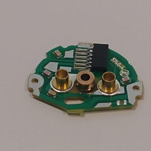 Lagerschild isoliert mit NEM 651 Buchse