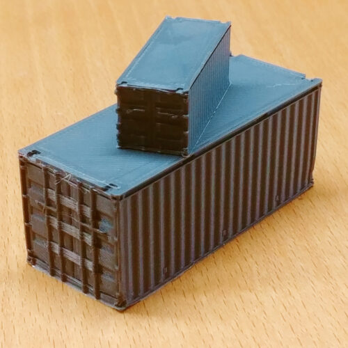 Container 20ft - Grau - Spur H0