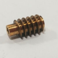 Schnecke M 0,5, L = 12 mm, mit Schaft