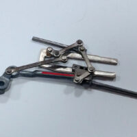 Dampfsteuerung D100/120 komplett - rechts - Kleinbahn - Spur H0