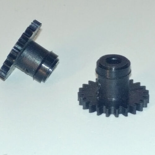 Zahnrad 23 Z, M 0,5 mit Schaft - Kleinbahn