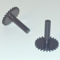 Zahnrad 23 Z, M 0,5 mit Achse - Kleinbahn