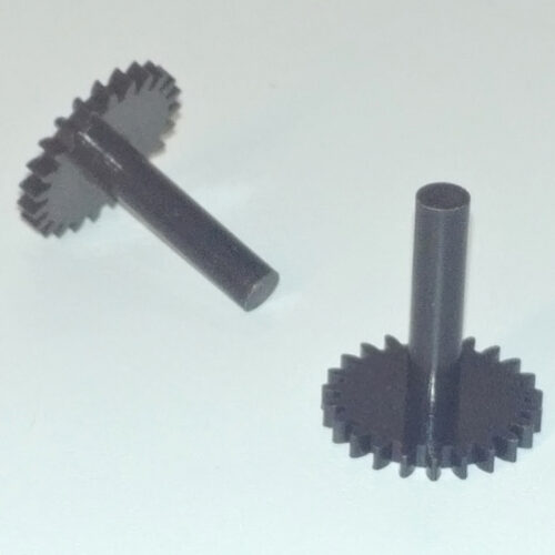 Zahnrad 23 Z, M 0,5 mit Achse - Kleinbahn