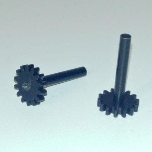 Zahnrad 14 Z, M 0,5 mit Achse - Kleinbahn