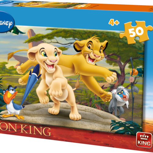 KING Puzzle - König der Löwen - 50 Teile