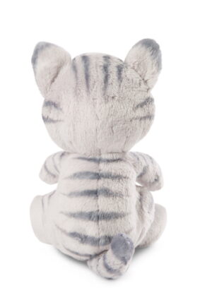 NICI Kuscheltier - Schlafende Katze grau - 12 cm – Bild 4