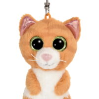 Glubschis Schlüsselanhänger - Katze getigert Tabbrey - 9 cm