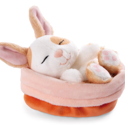 NICI - Kuscheltier Hase - gepunktet - karamell/peach