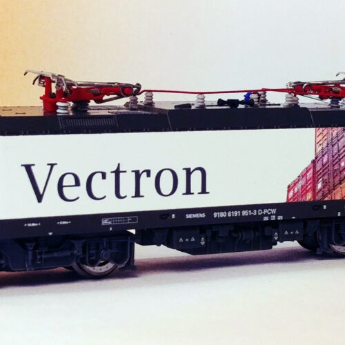 Hobbytrain Ersatzgehäuse Vectron BR 195 13 - Container - Spur N