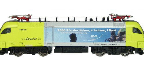 Hobbytrain Ersatzgehäuse HVB 9000 Pferdestärken - ESO 64-096 - Spur N