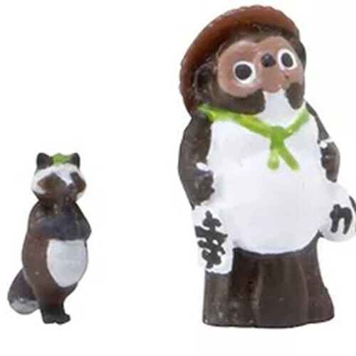 Figuren Set Waschbären (9 Stk.) - Spur H0