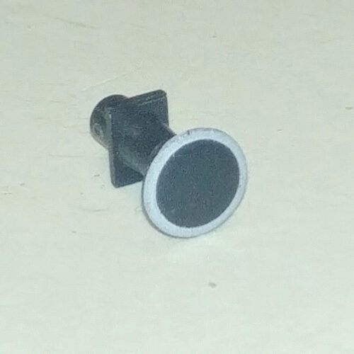 Steckpuffer für Dampfloks mit weißen Ring