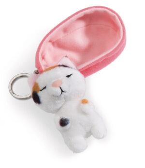 NICI Schlüsselanhänger - Sleeping Pets Katze dreifarbig - 8 cm - Image 4