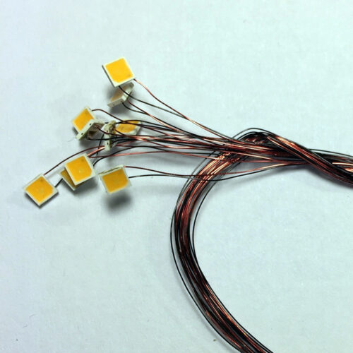 SMD LED 3030 - WW - auf Draht