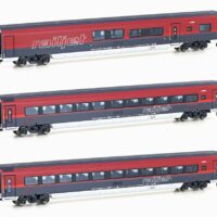 ÖBB Railjet 3-tlg. mit Restaurantwagen - Italien - Spur N