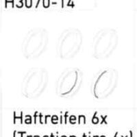 Haftreifen H3070-14 - Spur N