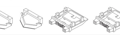 Schneepflugsatz Umbragrau - H2700-12MG - Auslauf