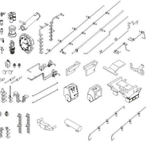 Anbauteile H4000-17 - Spur N - Auslauf