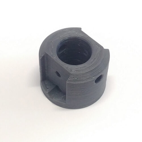 Motorhalter PBM002 - Var. 2 - Kleinbahn Rundmotor mit Drahtschnecke