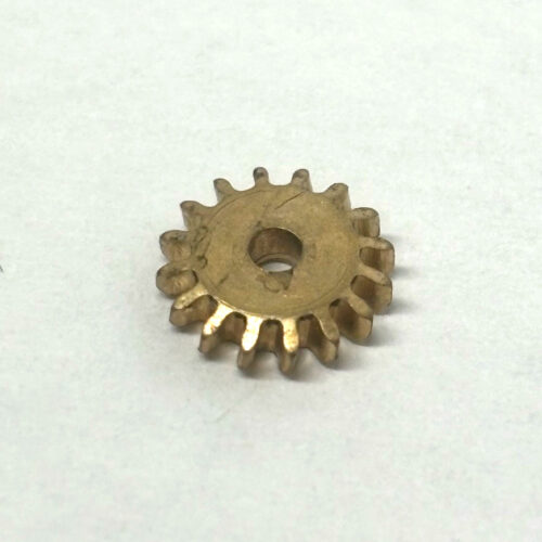 Zahnrad 16 Z, M 0,4, Messing