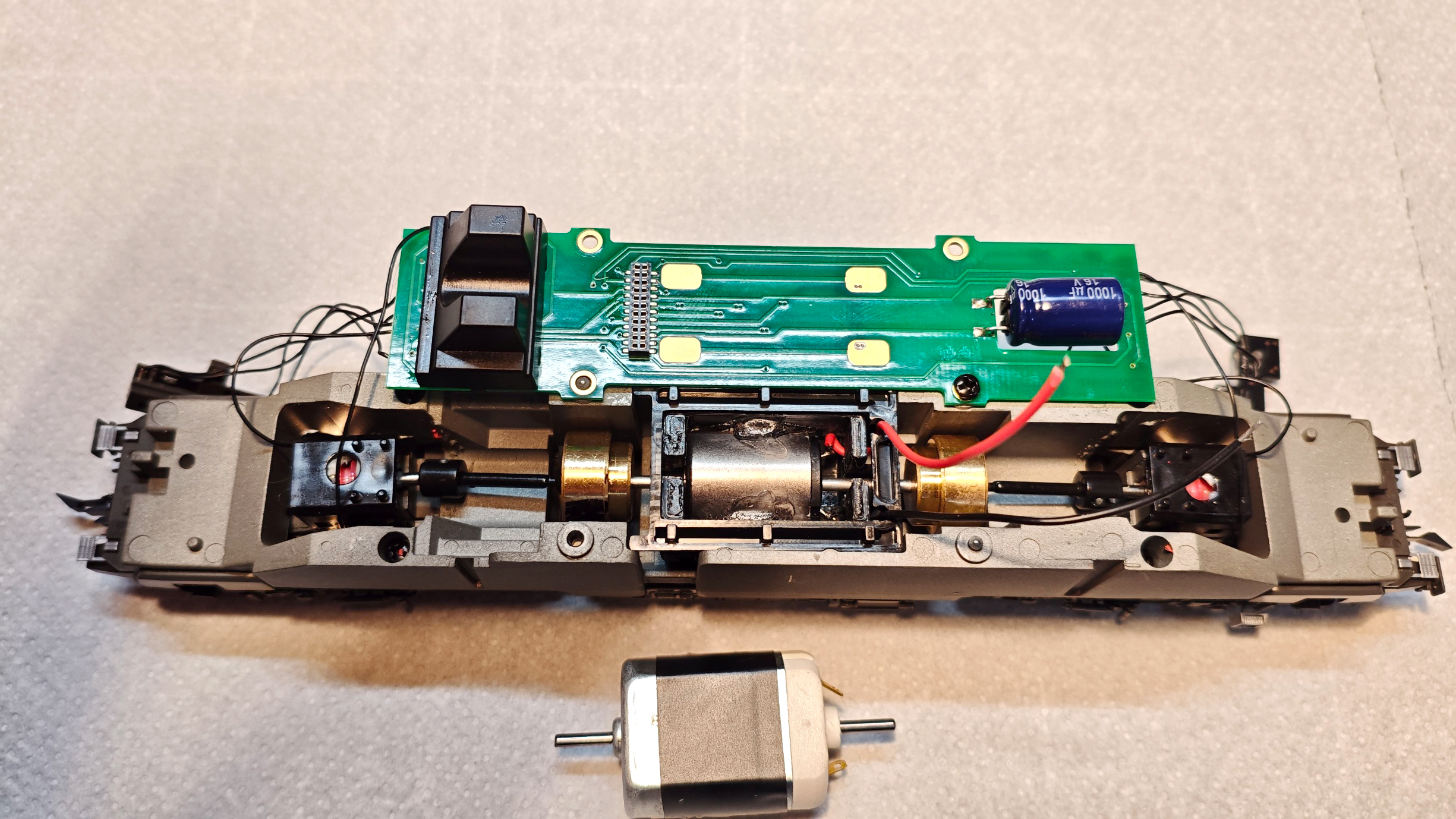 Motorumbauset PBMB04 - Mabuchi Motor FK-285 - stärkerer Motor – Bild 5