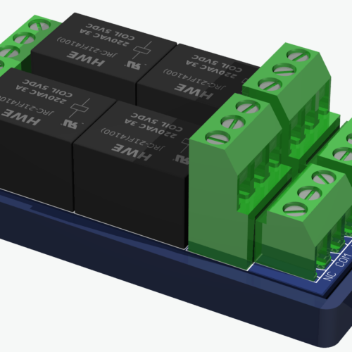 YD8290 Erweiterungsplatine für YD8248 - 4 Relais Anschlüße