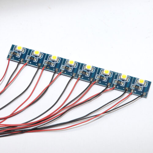 Vorverdrahtet LED-Platine (8 Stk)